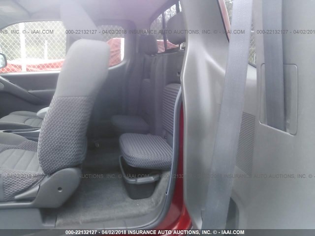 1N6AD0CW0CC408930 - 2012 NISSAN FRONTIER SV/PRO-4X RED photo 8
