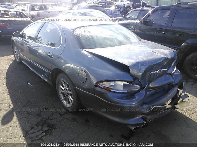 2C3AC56G81H671575 - 2001 CHRYSLER LHS BLUE photo 3