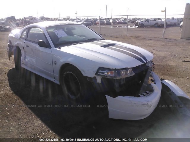 1FAFP4047XF212892 - 1999 FORD MUSTANG WHITE photo 1