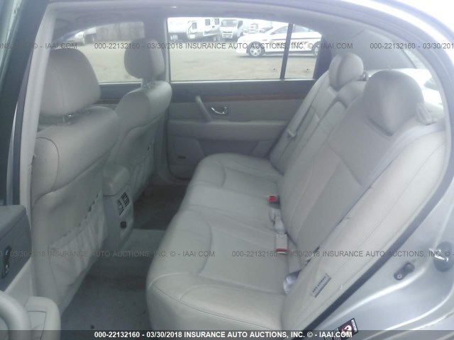 KNALD124655071377 - 2005 KIA AMANTI GRAY photo 8