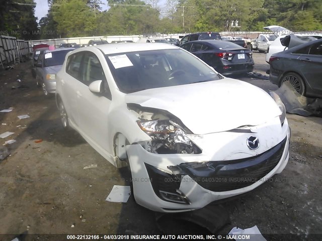 JM1BL1H50A1190349 - 2010 MAZDA 3 S WHITE photo 1