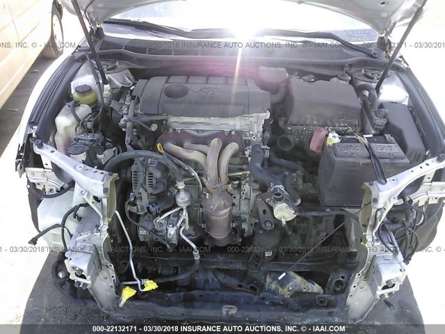 4T1BF3EK8BU744357 - 2011 TOYOTA CAMRY SE/LE/XLE SILVER photo 10