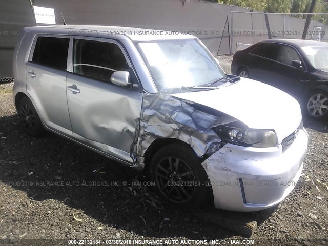 JTLKE50E481015582 - 2008 TOYOTA SCION XB ვერცხლისფერი ფოტო 1