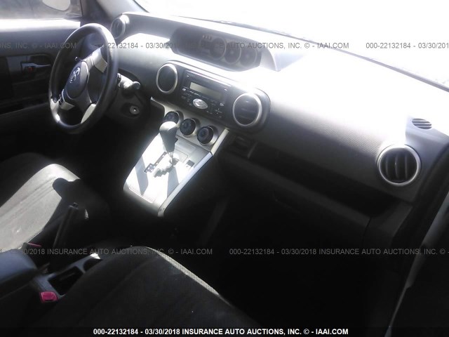 JTLKE50E481015582 - 2008 TOYOTA SCION XB ვერცხლისფერი ფოტო 5