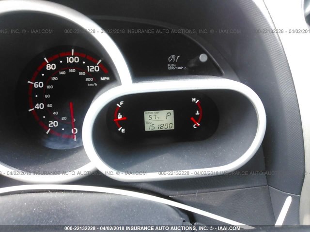 2T1KU40E29C045685 - 2009 TOYOTA COROLLA MATRIX  RED photo 7