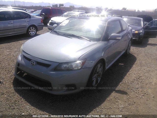 JTKJF5C78C3036927 - 2012 TOYOTA SCION TC 灰色 照片 2