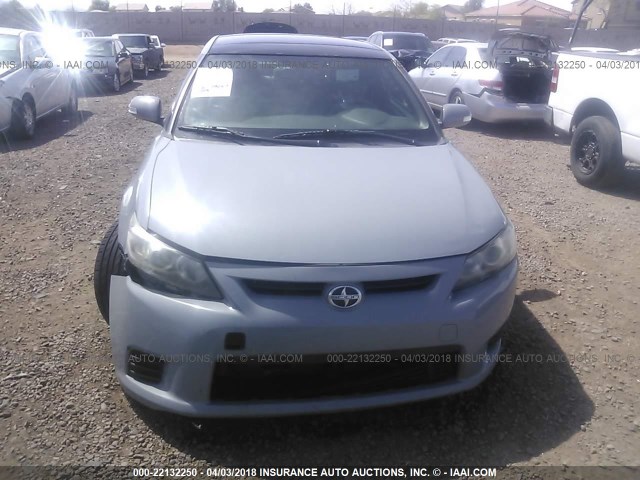 JTKJF5C78C3036927 - 2012 TOYOTA SCION TC 灰色 照片 6