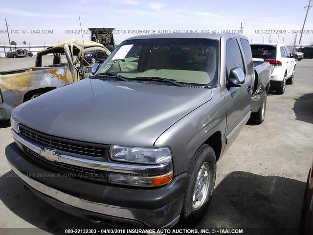 2GCEC19T211165831 - 2001 CHEVROLET SILVERADO C1500 TAN photo 2