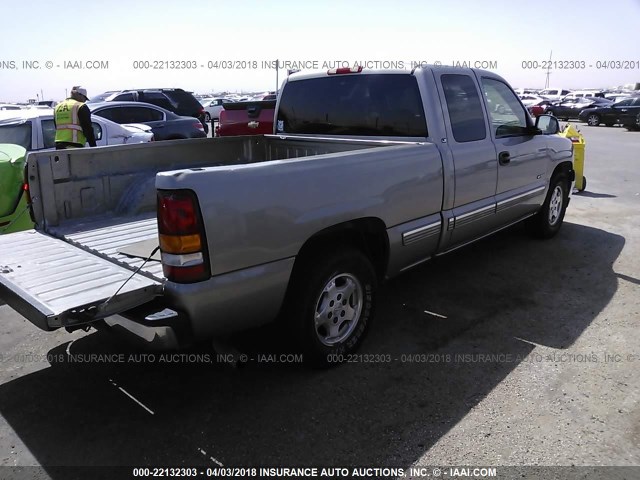 2GCEC19T211165831 - 2001 CHEVROLET SILVERADO C1500 TAN photo 4