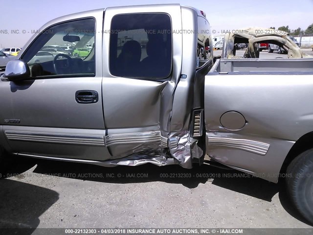 2GCEC19T211165831 - 2001 CHEVROLET SILVERADO C1500 TAN photo 6