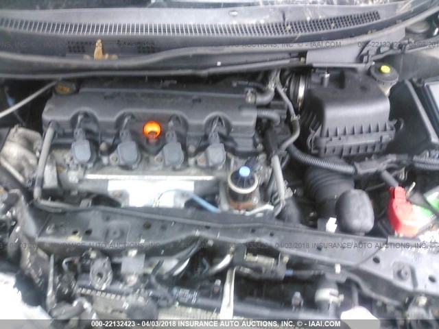 2HGFG3B0XEH517461 - 2014 HONDA CIVIC EXL BLACK photo 10