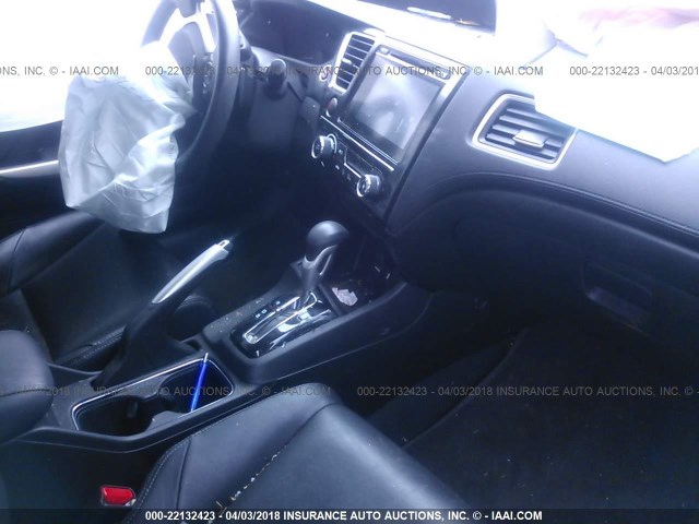 2HGFG3B0XEH517461 - 2014 HONDA CIVIC EXL BLACK photo 5