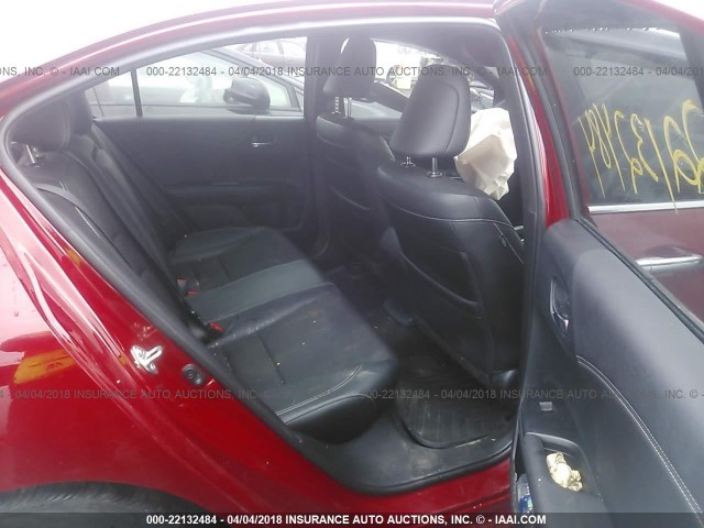 1HGCR2F57HA004538 - 2017 HONDA ACCORD SPORT 红色 照片 8