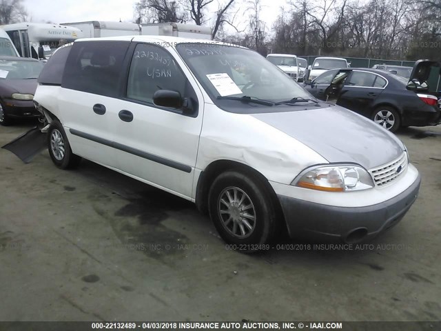 2FMZA51431BB96059 - 2001 FORD WINDSTAR LX WHITE photo 1