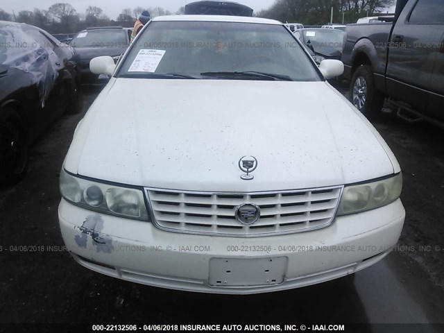 1G6KS54Y72U232853 - 2002 CADILLAC SEVILLE SLS WHITE photo 6