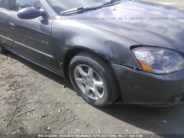 1N4AL11D65N468382 - 2005 NISSAN ALTIMA S/SL BLACK photo 6