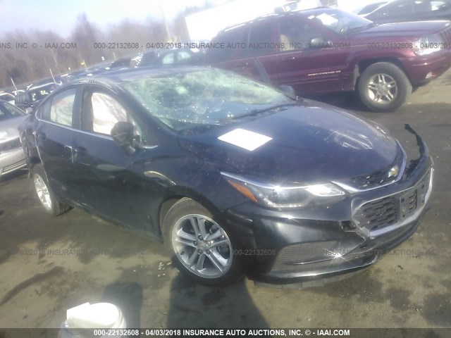 1G1BE5SM4H7145061 - 2017 CHEVROLET CRUZE LT 黑色 照片 1