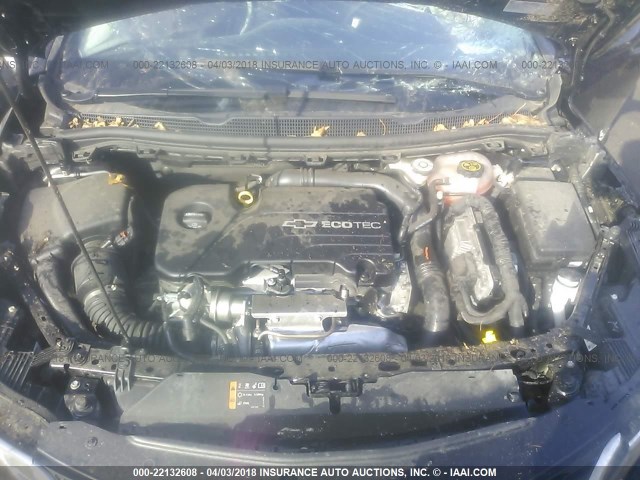 1G1BE5SM4H7145061 - 2017 CHEVROLET CRUZE LT 黑色 照片 10