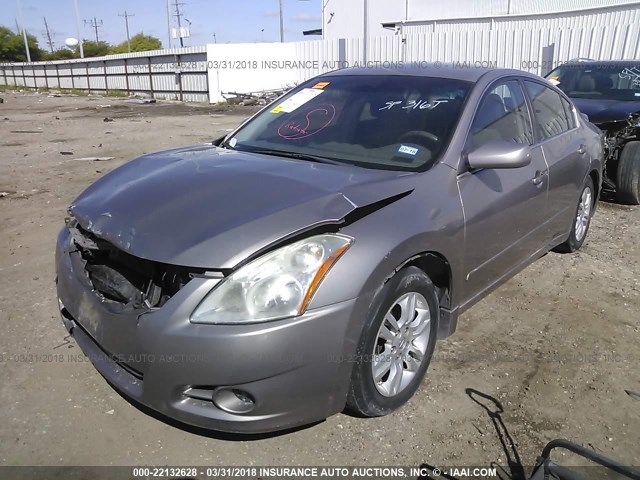 1N4AL2AP2CN414347 - 2012 NISSAN ALTIMA S GOLD photo 2