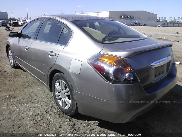 1N4AL2AP2CN414347 - 2012 NISSAN ALTIMA S GOLD photo 3