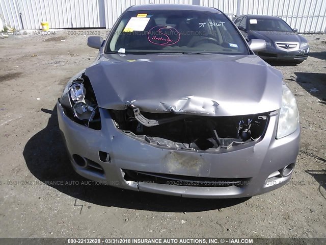 1N4AL2AP2CN414347 - 2012 NISSAN ALTIMA S GOLD photo 6