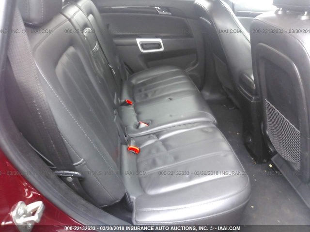 3GNAL3EK5ES537042 - 2014 CHEVROLET CAPTIVA LT RED photo 8