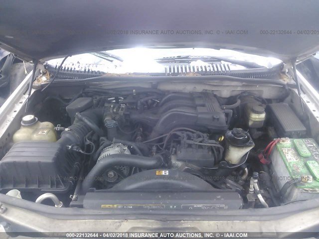 1FMZU73EX5UA26595 - 2005 FORD EXPLORER XLT/XLT SPORT/NBX GRAY photo 10