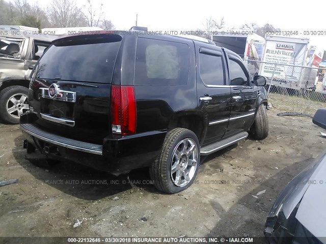 1GYEC63807R327810 - 2007 CADILLAC ESCALADE LUXURY BLACK photo 4