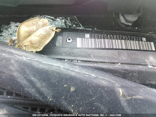 1GYEC63807R327810 - 2007 CADILLAC ESCALADE LUXURY 黑色 照片 9