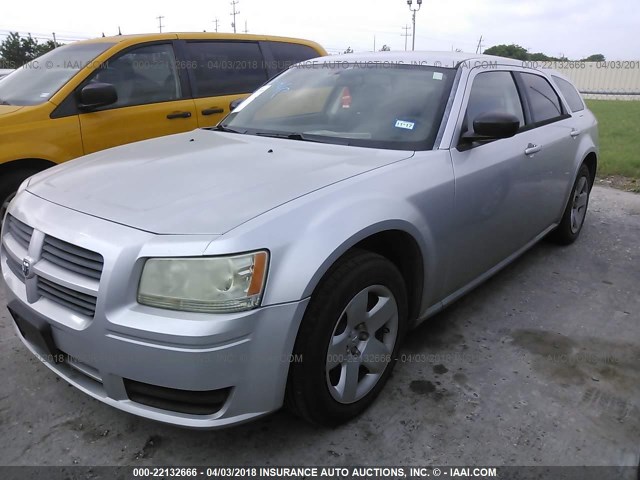 2D4FV47T58H130787 - 2008 DODGE MAGNUM SILVER photo 2