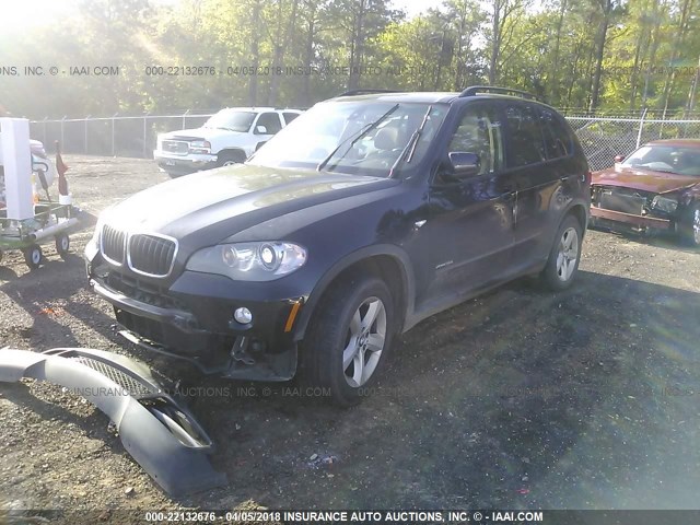5UXFE43589L264359 - 2009 BMW X5 XDRIVE30I Սև լուսանկար 2