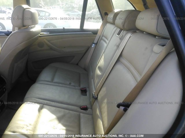 5UXFE43589L264359 - 2009 BMW X5 XDRIVE30I Սև լուսանկար 8