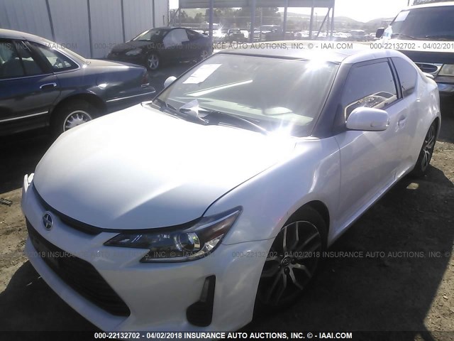 JTKJF5C72F3096805 - 2015 TOYOTA SCION TC 白色 照片 2