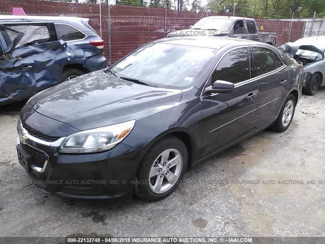 1G11B5SL7FF331661 - 2015 CHEVROLET MALIBU LS 灰色 照片 2