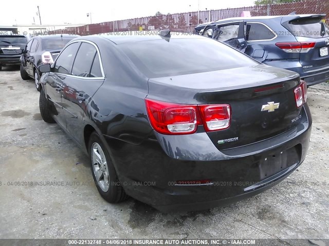 1G11B5SL7FF331661 - 2015 CHEVROLET MALIBU LS 灰色 照片 3