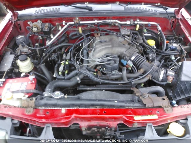 5N1ED28Y0YC530099 - 2000 NISSAN XTERRA XE/SE RED photo 10