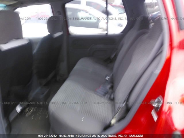 5N1ED28Y0YC530099 - 2000 NISSAN XTERRA XE/SE RED photo 8