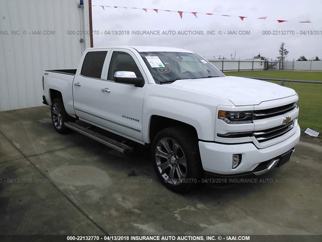 3GCUKSECXGG232735 - 2016 CHEVROLET SILVERADO K1500 LTZ WHITE photo 1