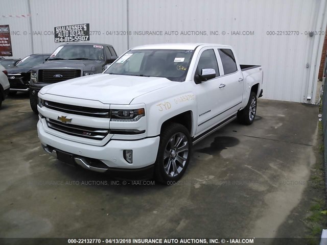 3GCUKSECXGG232735 - 2016 CHEVROLET SILVERADO K1500 LTZ WHITE photo 2