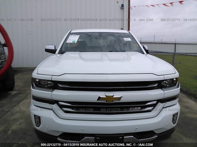 3GCUKSECXGG232735 - 2016 CHEVROLET SILVERADO K1500 LTZ WHITE photo 6