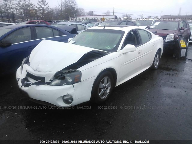 2G2WS522351204355 - 2005 PONTIAC GRAND PRIX GT WHITE photo 2