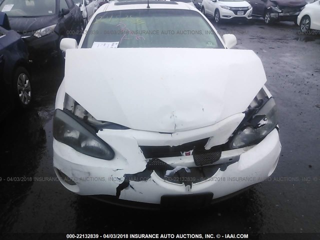 2G2WS522351204355 - 2005 PONTIAC GRAND PRIX GT WHITE photo 6