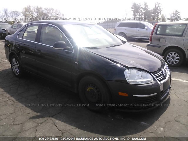 3VWEF71K47M068075 - 2007 VOLKSWAGEN JETTA WOLFSBURG 黑色 照片 1