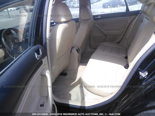 3VWEF71K47M068075 - 2007 VOLKSWAGEN JETTA WOLFSBURG 黑色 照片 8