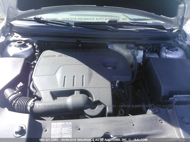1G1ZC5E09CF115470 - 2012 CHEVROLET MALIBU 1LT 银色 照片 10