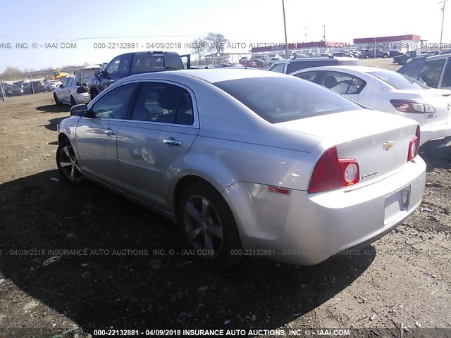 1G1ZC5E09CF115470 - 2012 CHEVROLET MALIBU 1LT 银色 照片 3