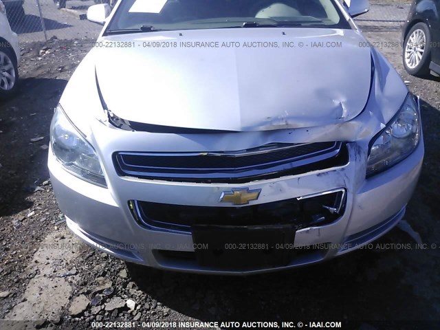 1G1ZC5E09CF115470 - 2012 CHEVROLET MALIBU 1LT 银色 照片 6