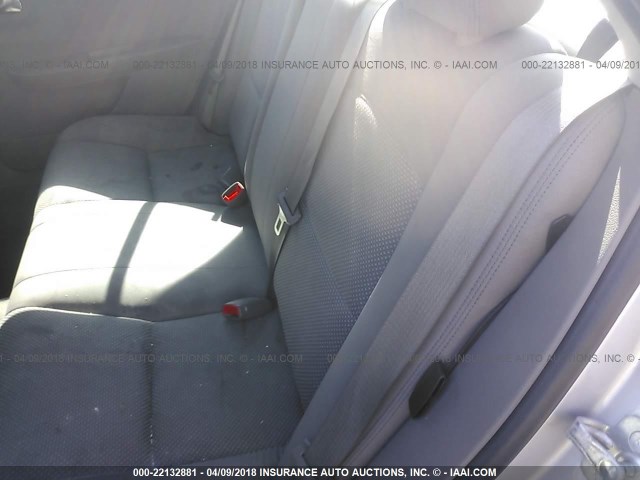 1G1ZC5E09CF115470 - 2012 CHEVROLET MALIBU 1LT 银色 照片 8