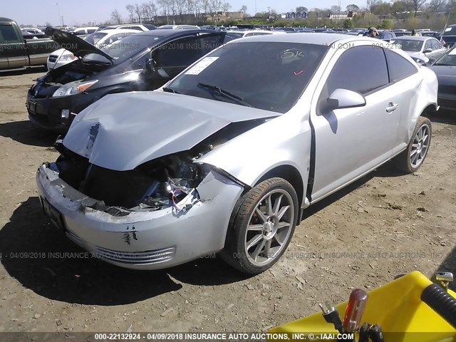 1G2AL18F287193625 - 2008 PONTIAC G5 SILVER photo 2