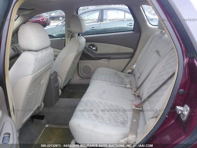 1G1ZT62835F167518 - 2005 CHEVROLET MALIBU MAXX LS RED photo 8